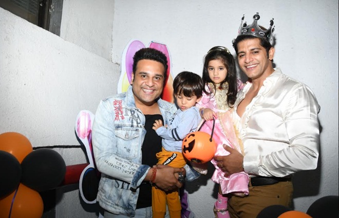 Karanvir Bohra, Teejay Sidhu throw Halloween-themed ...