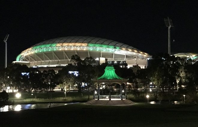 Adelaide Oval at night (Source: Sandip Hor)
