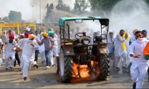 Farmer protest