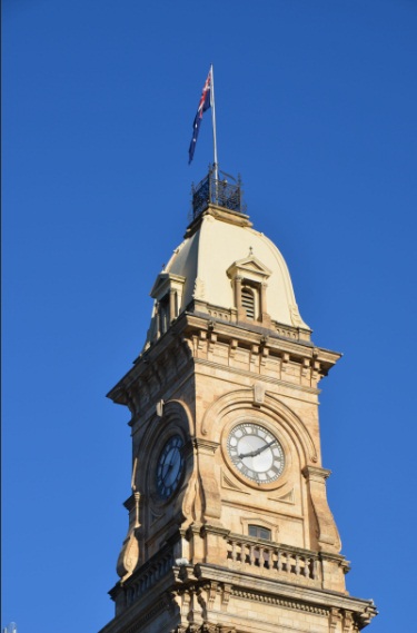 Postoffice clock tower