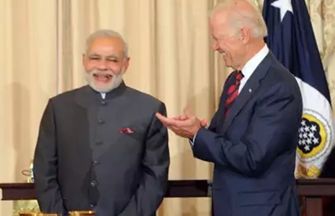 PM Modi and Joe Biden